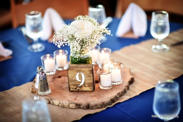 Wedding table centerpiece